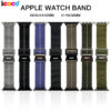 Elastic Webbing  Metal Hook Watch Band Straps Compatible for Apple iWatch Ultra SE 49mm 45mm 44mm 42mm 41mm 40mm 38mm - Image 9