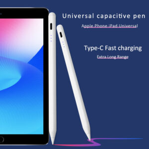 Universal capacitive pen for Apple Phone iPad Universal Type-C Fast charging Extra long Range