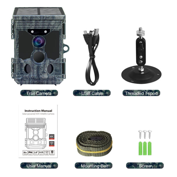 Shenzhen Forest Camera Factory offer new Solar Trail Hunting Camera