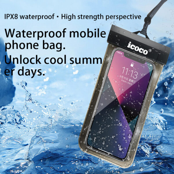 Waterproof mobile phone bag.Unlock cool summer days.