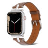 10-PACK Premium Leather Watch Band Strap Compatible for Apple Watch Ultra 49mm 45mm - Image 4