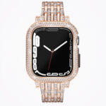 10-PACK Alloy Diamonds iWatch Lady Men Watch Band Straps 45mm 44mm 41mm 40mm - Image 8