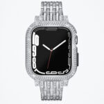 10-PACK Alloy Diamonds iWatch Lady Men Watch Band Straps 45mm 44mm 41mm 40mm - Image 11
