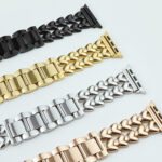 10-PACK Double Row Love Stainless Steel Watch Band Strap Compatible for Apple Watch Ultra 49mm 45mm - Image 3
