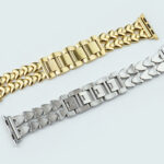 10-PACK Double Row Love Stainless Steel Watch Band Strap Compatible for Apple Watch Ultra 49mm 45mm(Silver) - Image 3