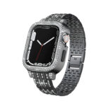 10-PACK Alloy Diamonds iWatch Lady Men Watch Band Straps 45mm 44mm 41mm 40mm - Image 3