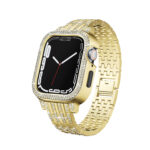 10-PACK Alloy Diamonds iWatch Lady Men Watch Band Straps 45mm 44mm 41mm 40mm - Image 6