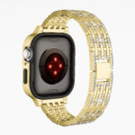 10-PACK Alloy Diamonds iWatch Lady Men Watch Band Straps 45mm 44mm 41mm 40mm - Image 7