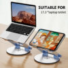 360 Degree Free Rotation Notebook Stand  Holder(<17.3" Devices) - Image 3