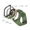 10-PACK Militory Drop+ Protect Watch Case and Band for Apple iWatch 49mm - Image 16