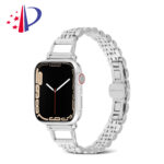 10-PACK Metal Chain Watch Band Strap Compatible for Apple Watch Ultra 49mm (Silver)