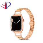 10-PACK Metal Chain Watch Band Strap Compatible for Apple Watch Ultra 49mm 45mm - Image 2