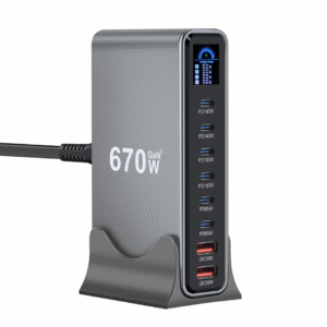 Desktop Fast Charger Series  65W-1000W  Multi-Port GaN Fast Charging Station for Office & Business-04