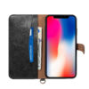 Card Wallet Case with Luxury Shockproof Genuine Cowhide Leather,Flip Cover Protective - Image 6