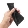 Card Wallet Case with Luxury Shockproof Genuine Cowhide Leather,Flip Cover Protective - Image 8
