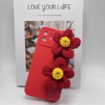 10-PACK Lovely Flower TPU Wrist Protect Mobile Phone Case Cover for Apple iPhones