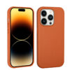 Orange MagSafe PU Leather Cover Case for  iPhone 15Pro max 15Pro  15Plus 15 all Apple models - Image 2