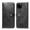 Card Wallet Case with Luxury Shockproof Genuine Cowhide Leather,Flip Cover Protective