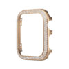 Compatible with Apple Watch Case 44mm 45mm 42mm 40mm 38mm 41mm Metal Solid Alloy Diamonds Protect Frame
