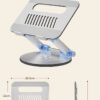 360 Degree Free Rotation Notebook Stand  Holder(<17.3" Devices) - Image 11