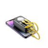 5-PACK CyberPunk Transparent Shap Mini Style Power Bank Adapter 10000mAh - Image 5