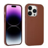 Orange MagSafe PU Leather Cover Case for  iPhone 15Pro max 15Pro  15Plus 15 all Apple models - Image 3
