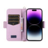 10-PACK Flowers Strap PU Leather Cover Mobile Phone Stand Rope Case for  iPhone - Image 9