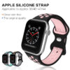 10-PACK Silicone Watch Band Compatible for Apple iWatch Ultra 49mm 45mm 40mm - Image 4