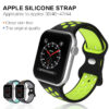 10-PACK Silicone Watch Band Compatible for Apple iWatch Ultra 49mm 45mm 40mm - Image 5