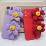 10-PACK Lovely Flower TPU Wrist Protect Mobile Phone Case Cover for Apple iPhones - Image 4
