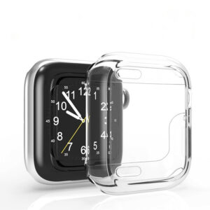 High Transparent Hard PC Protect TPU Frame Apple iWatch Case 38mm-49mm