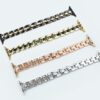 10-PACK Premium Metal Bead Bracelet Watch Band Strap for Apple iWatch 49mm 45mm - Image 3