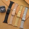 10-PACK New Stainless Steel  Watch Band Strap Compatible for Apple iWatch Ultra 49mm 45mm 40mm (Silver) - Image 6
