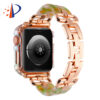 10-PACK Resin Bracelet Watch Chain iWatch Band Strap 49mm 45mm 44mm 41mm 40mm 38mm (ROSE Gold) - Image 13