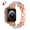 10-PACK Resin Bracelet Watch Chain iWatch Band Strap 49mm 45mm 44mm 41mm 40mm 38mm (ROSE Gold) - Image 14