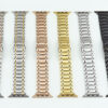 10-PACK New Five Beads Stainless Steel Strap for Apple iWatch 49mm 45mm 44mm 41mm 40mm 38mm(Silver) - Image 2