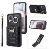 10-PACK Strap PU Leather Cover Mobile Phone Stand Rope Case for  iPhone Models for Samsung Models - Image 9