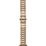 10-PACK New Five Beads Stainless Steel Strap for Apple iWatch 49mm 45mm 44mm 41mm 40mm 38mm(Silver) - Image 6