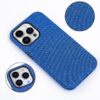Classical Denim Style PU Leather IC Animation Magnetic MagSafe iPhone Mobile Cover Case for iPhone 15Pro max - Image 5