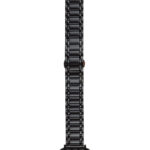 10-PACK New Five Beads Stainless Steel Strap for Apple iWatch 49mm 45mm 44mm 41mm 40mm 38mm(Silver) - Image 10