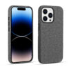 Classical Denim Style PU Leather IC Animation Magnetic MagSafe iPhone Mobile Cover Case for iPhone 15Pro max - Image 11