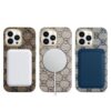 Luxury Shockproof IC Animation Magnetic Magsafe PU Leather Back Protect Cover Case for iPhone 15Pro max 15Pro - Image 8