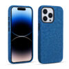 Classical Denim Style PU Leather IC Animation Magnetic MagSafe iPhone Mobile Cover Case for iPhone 15Pro max - Image 10