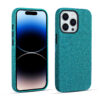 Classical Denim Style PU Leather IC Animation Magnetic MagSafe iPhone Mobile Cover Case for iPhone 15Pro max - Image 9