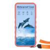 10-PACK Universal Deep waterproof bag for swimming  surfing snorkeling sand waterpark(Orange)