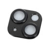 10-Pack Black Metal Camera Lens Protector for Apple iPhone 15Plus iPhone 15