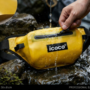 Professional Grade TPU Waterproof Fanny Pack Tear-Resistant Sling Bag for Fishing Kayaking and Travel