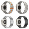 10-PACK Premium Titanium Chain Watch Band Strap Compatible for Apple iWatch Ultra 49mm 45mm 44mm 42mm - Image 2