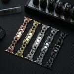 10-PACK New Diamonds Chrome Hearts Smart Watch Band Girls Straps compatible for Apple iWatch - Image 9