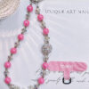 Universal Cell Phone Beaded Diamonds Wrist Lanyard Rope Strap Holder for Hand Anti-Lost Smart Phone Lanyard Fabric Canvas Patch Pad Sticker for Mobile Phone Camera Key MP4 MP3 Bag